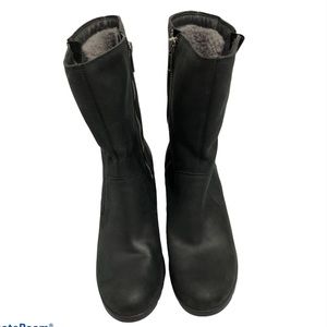 Ugg Wedge Winter Boots Black